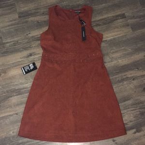 NWT suede Express dress size 8